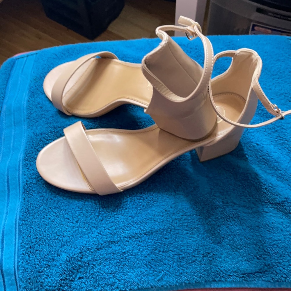 Taupe Candies Sandals Size 9.5